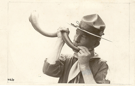 Baden Powell et la corne, 1929