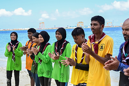 Muhyiddin Scout Group Coral Restoration in the Maldives