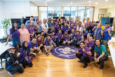 APR Partnerships Forum visit World Scout Bureay KL GLobal Support Centre. May 2023.