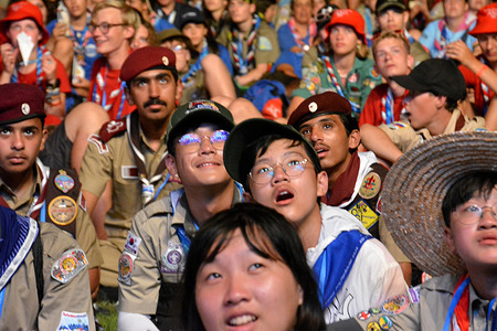 25th World Scout Jamboree in Korea - Opening ceremony. Picture by Alessia Muratore