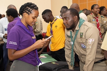 Opening Session of the Africa Scout Academy 2023 held at Sportsview Hotel Kasarani in Nairobi, Kenya