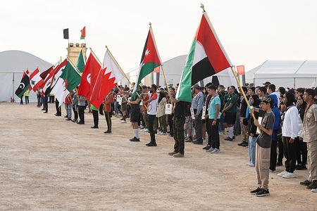 Arab Scout Jamboree in Dubai, United Arab Emirates. Photo by Enrique Leon