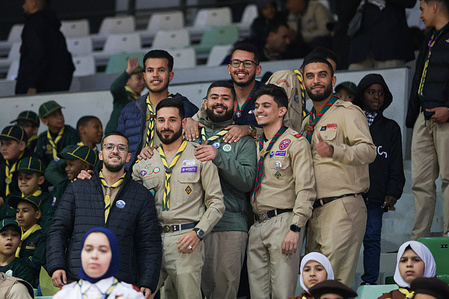 The seventieth anniversary of the founding of the Scout Movement in Libya . Photo by EMHMED MUMMAR